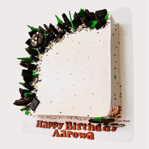 Birthday Cake for Men with simple Design