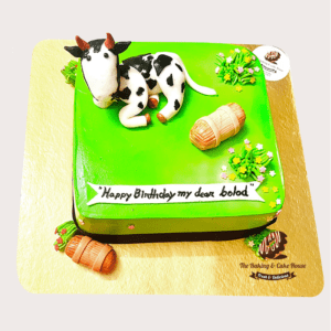 Birthday Cake for Men Cow