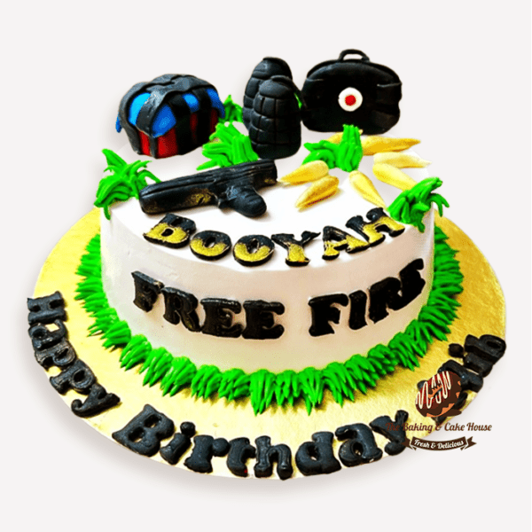 Birthday Cake for Men Free-Fire