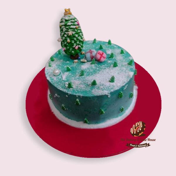 Christmas Theme Cake