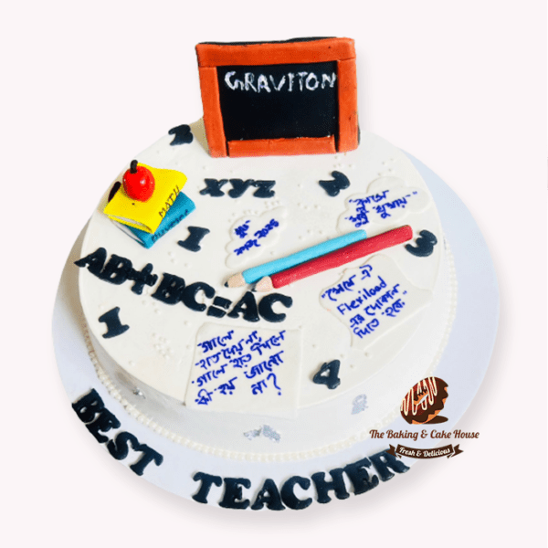 Greeting Cake with class design