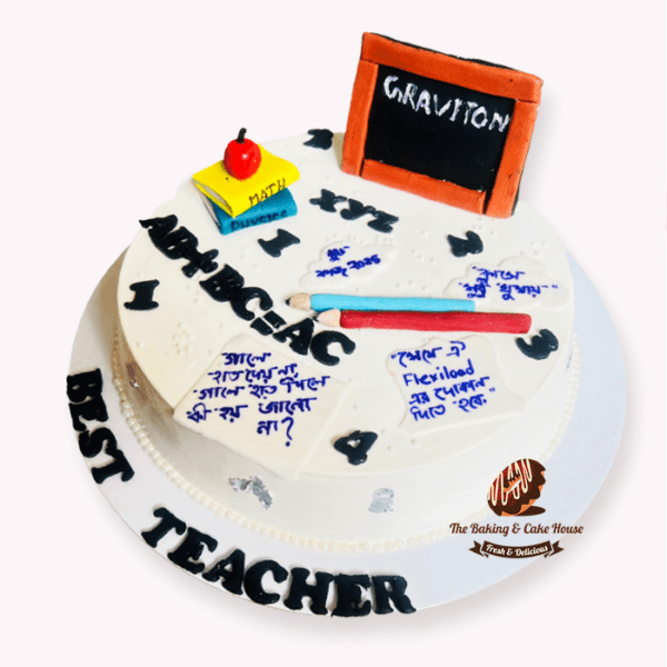 Greeting Cake with class design