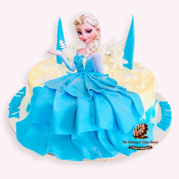 Cinderella Theme Cake for kid