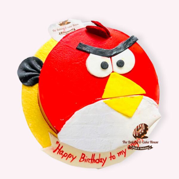 Angry Bird Theme Cake for kid