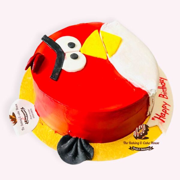 Angry Bird Theme Cake for kid