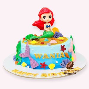 Marmaid Theme Cake for kid