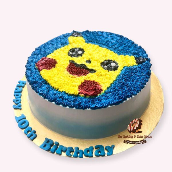 Pokemon Theme Cake for kid