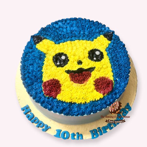 Pokemon Theme Cake for kid